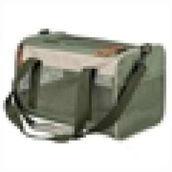 Preview: Tragetasche Marlon Beige / Olivgrün 27 x 43 x 27 cm Trixie